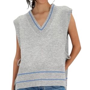 Free People All Star Stripe Poncho One Size
